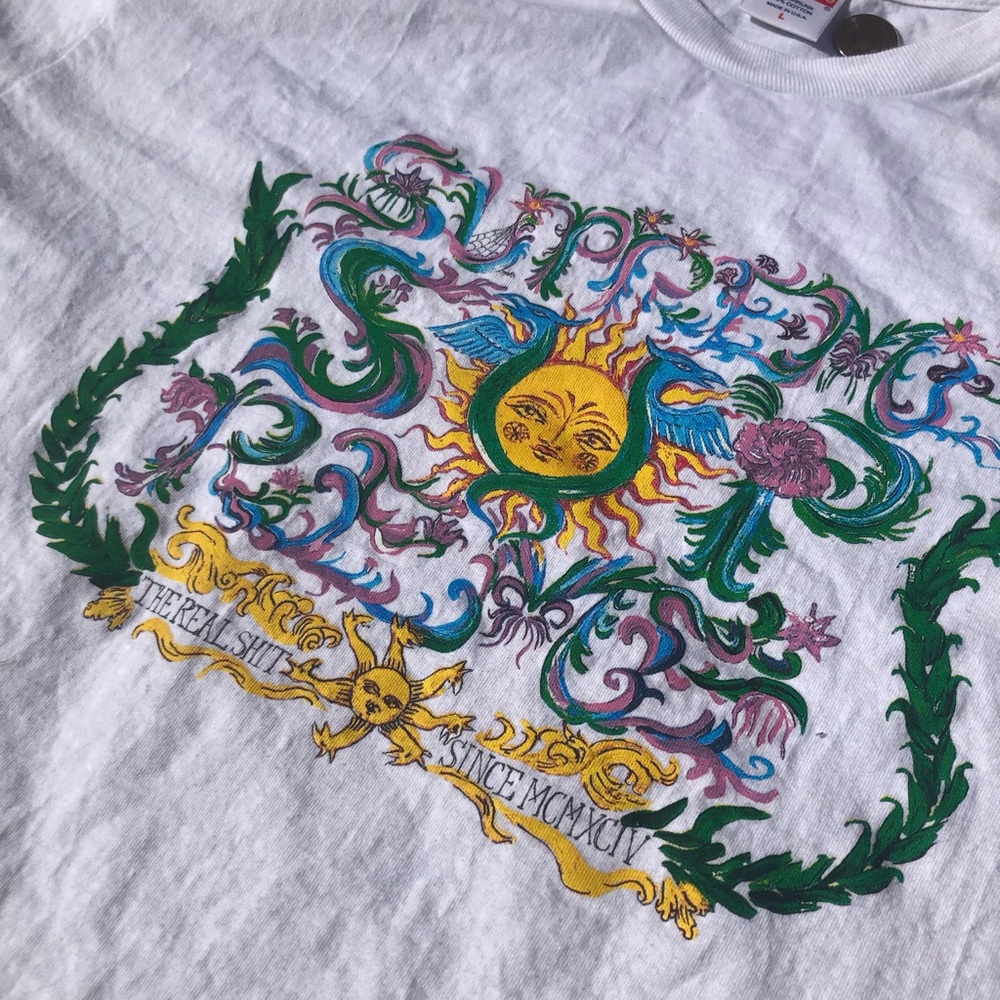 Supreme CREST tee 2021 SS *DS* WHITE